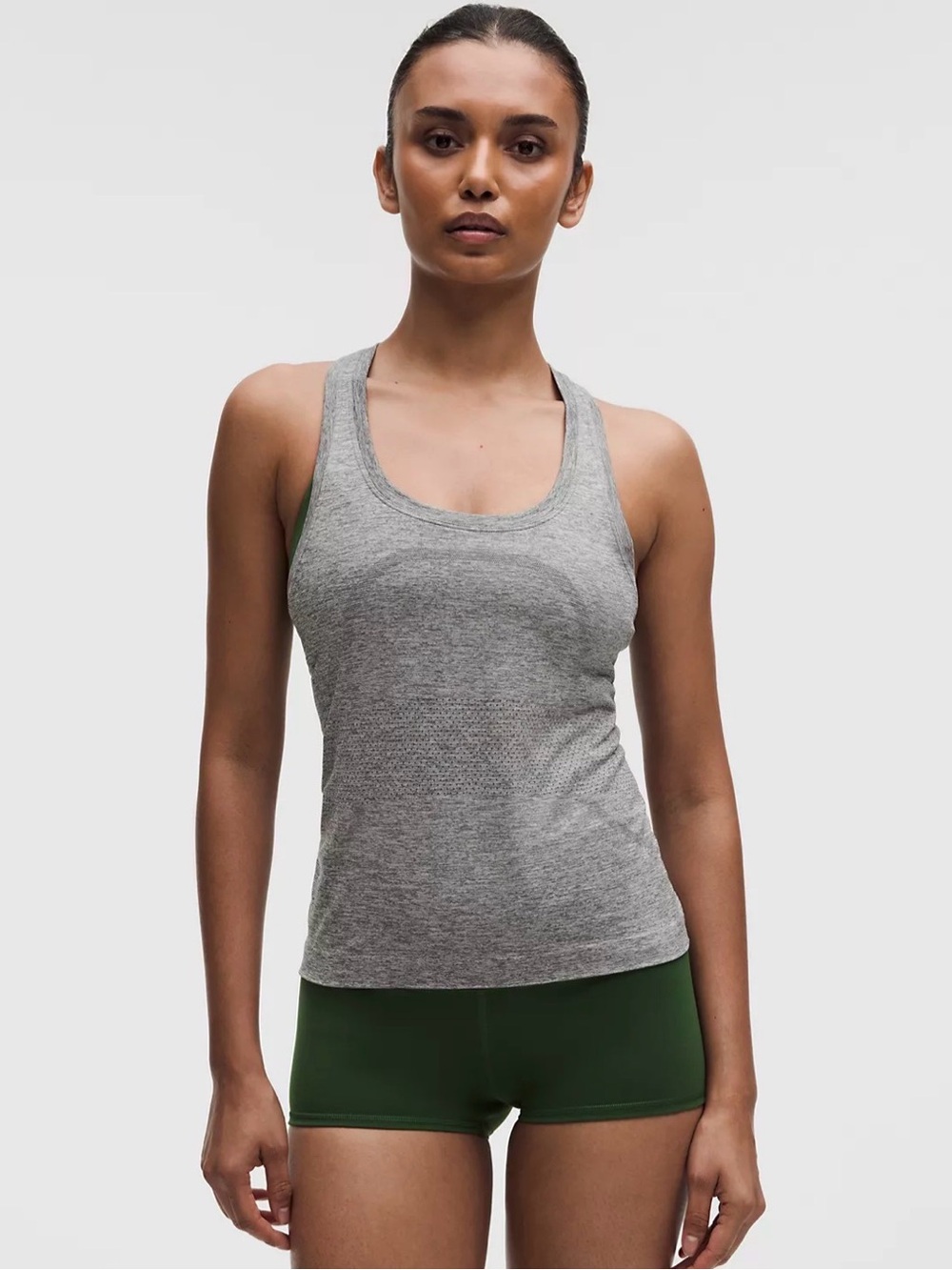 lululemon athletica Grey Racerback Tank